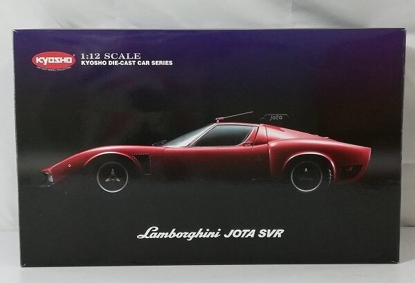 京商 1/12 ランボルギーニ イオタ SVR レッド