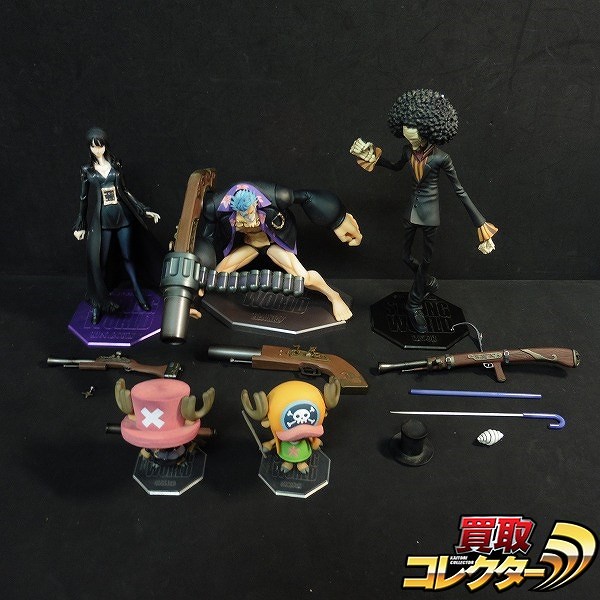 メガハウス ワンピース P.O.P STRONG EDITION チョッパー Ver.2 ロビン フランキー ブルック 他