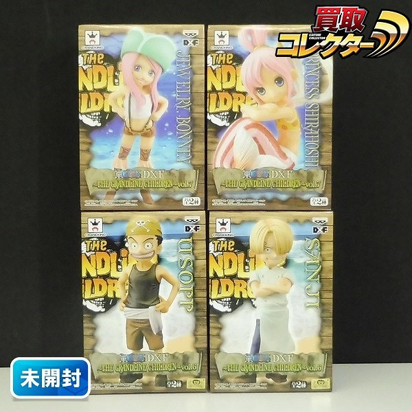 ワンピース DXF THE GRANDLINE CHILDREN しらほし姫 サンジ ウソップ ジュエリー・ボニー