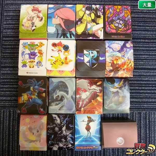ポケモンカード デッキケース アカネ フウロ カミツレ ルギア レシラム メガルカリオ 他