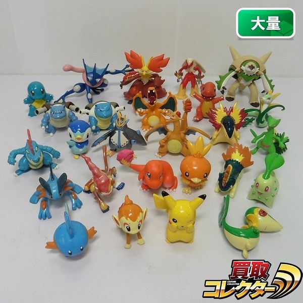 ポケモン モンコレ ピカチュウ ゲッコウガ ブリガロン マフォクシー 他