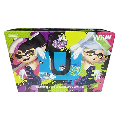 WiiU スプラトゥーンセット (amiibo アオリ・ホタル付)