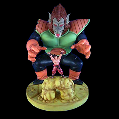 ドラゴンボールZ 大猿べジータジオラマモデル 孫悟空 界王拳Ver. 大猿ベジータ初期カラー仕様 限定50個