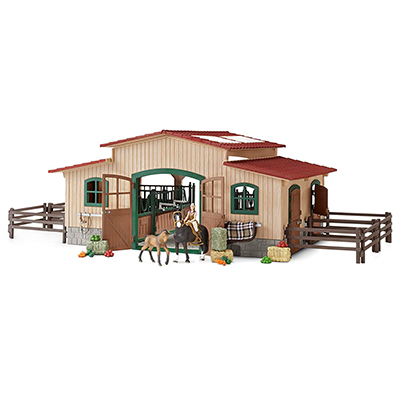 Schleich(シュライヒ) No.42103 ファームワールド 厩舎プレイセット