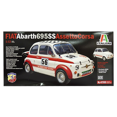 イタレリ 1/12 フィアット アバルト695SS アセット コルサ
