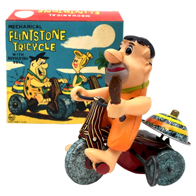 MARX TOYS FLINTSTONES フリントストーン ブリキ フレッド 三輪車 / 日本製