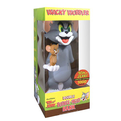 FUNKO Wacky Wobbler ワッキーワブラー ボビングヘッド 20インチ 貯金箱 トム&ジェリー / トムとジェリー
