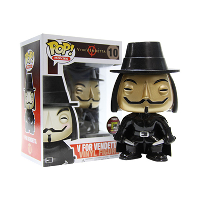 SDCC2012 限定 FUNKO ファンコ POP! V メタリック / V・フォー・ヴェンデッタ