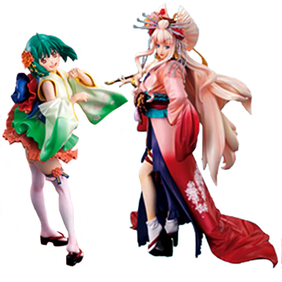 一番くじプレミアム マクロスＦ ～歌姫コレクション～ ファイナルステージ ダブルチャンスキャンペーン 花魁シェリル&舞妓ランカ プレミアムフィギュア スペシャルver. 2体セット