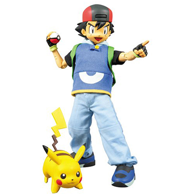 RAH220 ポケモン ASH with PIKACHU サトシ with ピカチュウ AGver. アメリカ限定品・逆輸入版