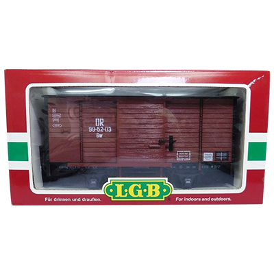 レーマン LGB Gゲージ 46350 DR ドイツ国営鉄道 有蓋車 / 貨車