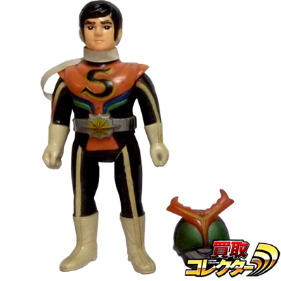 仮面ライダー ストロンガー 面取れ ソフビ