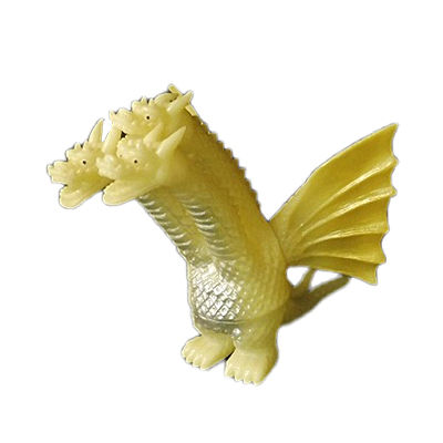 スラッシュカンパニー 怪獣ソフビシリーズ 怪獣愛蔵組 蓄光 復刻 キングギドラ