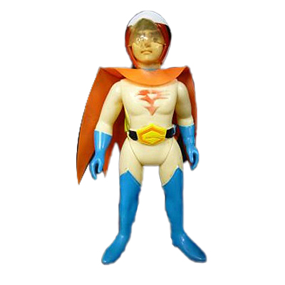 ブルマァク ガッチャマン 大鷲の健 G1号 スタンダードサイズ ソフビ 当時物