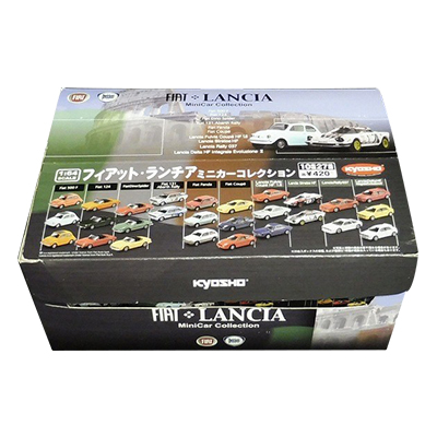 1/64 京商 フィアット ランチアミニカーコレクション BOX 10種 20個入