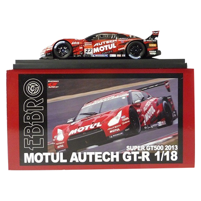 エブロ 1/18 スーパー GT500 2013 モチュール オーテック GT-R