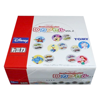 ディズニー トミカコレクション Dカプセル Vol.2 1BOX(全12種)