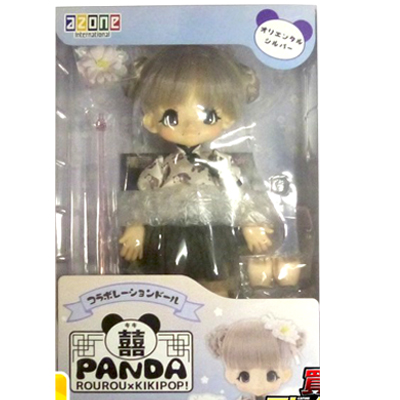 ROUROU×KIKIPOP! キキポップ 喜喜 キキ PANDA オリエンタルシルバー ROUROU＆アゾネット限定