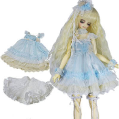 CODENOiR コードノワール アウトフィット SD 10/13 girl In SkyBlue