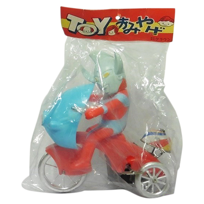 クラウン マスダヤ ブリキ ウルトラマンタロウ 三輪車 ゼンマイ/ウルトラマン