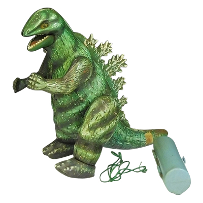 マルサン ブリキ 世紀の大怪獣 ゴジラ 電動リモコン