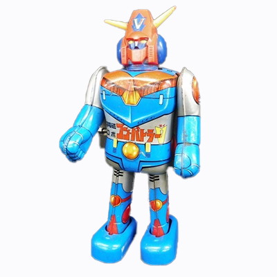 ポピー ブリキ あるくあるく ゼンマイロボット 超電磁ロボ コン・バトラーV