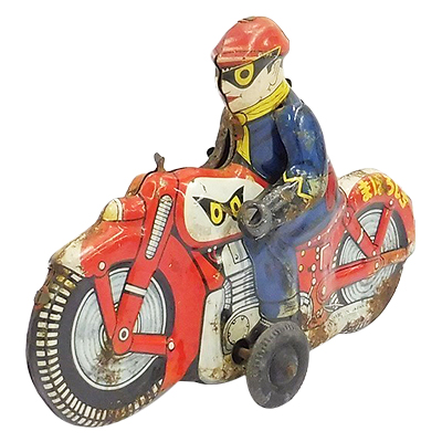 タカトクトイス ブリキ まぼろし探偵 まぼろし号 オートバイ フリクション