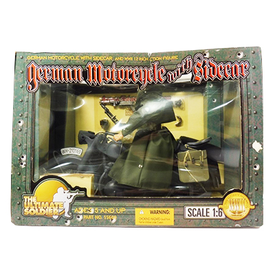 21st CENTURY TOYS 1/6 ドイツ軍 軍用バイク サイドカー BMW R75
