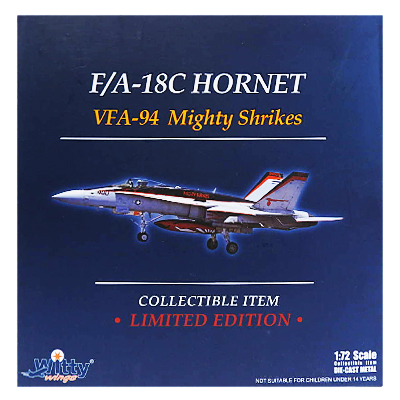 ウィッティーウイングス 1/72 F/A-18C HORNET VFA-94 Mighty Shrikes