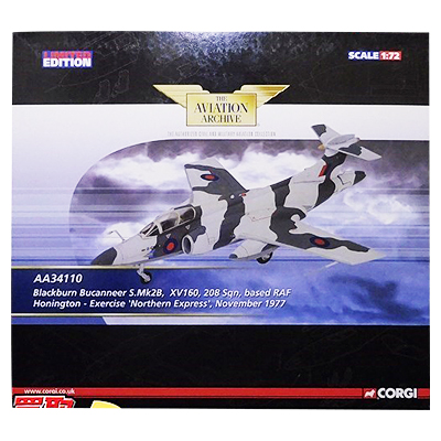 コーギー 1/72 ブラックバーン バッカニア S-Mk2 / AA34110