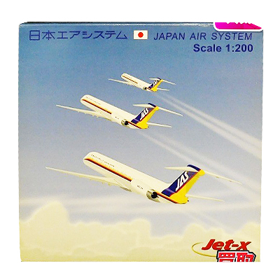 Jet-x 1/200 JAS MD-81 日本エアシステム /JXL170A JA8556