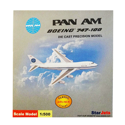 スタージェッツ 1/500 B747-100 パンナム SJPAA082