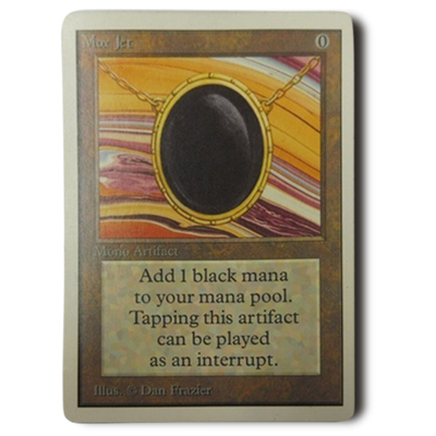 MTG 2ED Mox Jet (英) パワー9
