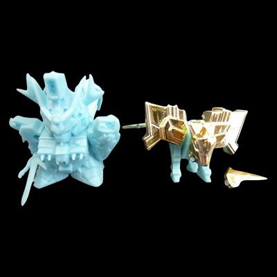 ガン消し ガンドランダーⅣ 復活の星勇士 マーク1 星勇士ペガサスランダー(星勇士ヘルツランダー+ガードペガサス(金メッキ))