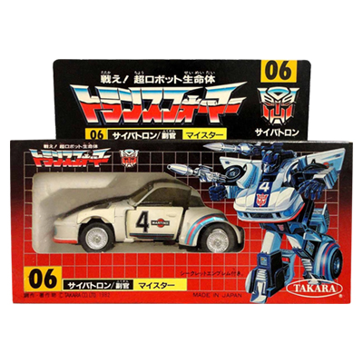 旧タカラ 戦え!超ロボット生命体 トランスフォーマー 06 サイバトロン 副官 マイスター / TF G1