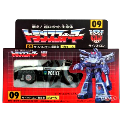 旧タカラ 戦え!超ロボット生命体 トランスフォーマー 09 サイバトロン 戦略家 プロール / TF G1