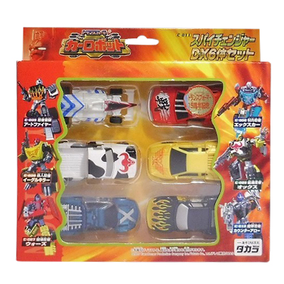 トランスフォーマー カーロボット C-011 スパイチェンジャー DX6体セット