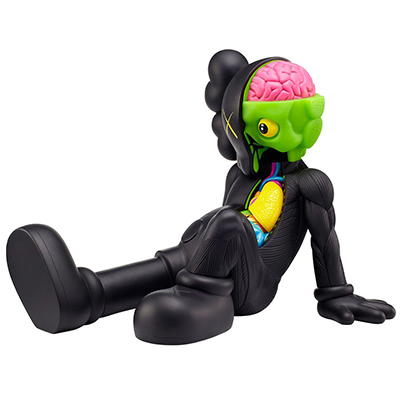 Original Fake KAWS COMPANION RESTING PLACE ブラック