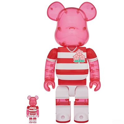 ラグビー日本代表 2019 BE@RBRICK 100% ＆ 400% / ベアブリック