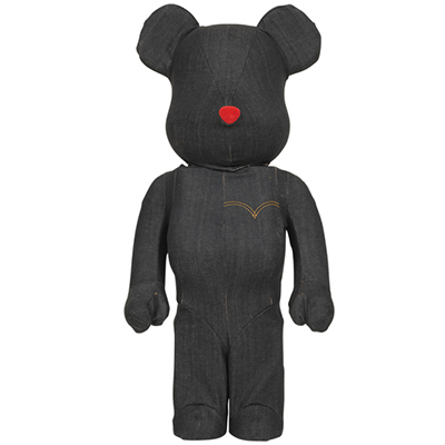 限定ベアブリック BE@RBRICK Levi's(R) BLACK DENIM 1000%