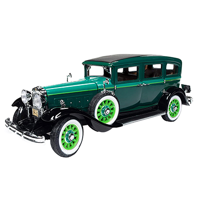 オートワールド 1/18 1931 Peerless Master 8 セダン トリトングリーン