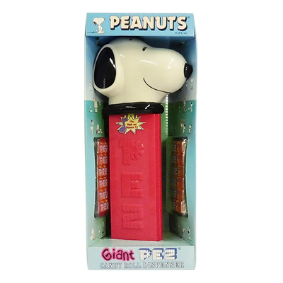 PEZ ペッツ ジャイアントペッツ スヌーピー キャンディーロールディスペンサー