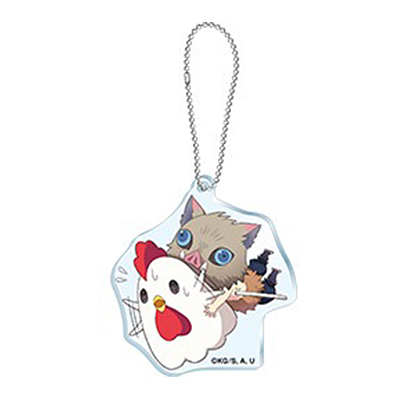 限定 鬼滅の刃 嘴平伊之助 アクリルキーホルダー / アクキー