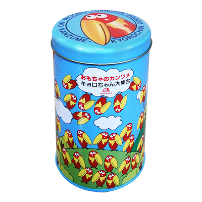 森永 チョコボール キョロちゃん大集合 男の子缶 / おもちゃのカンヅメ