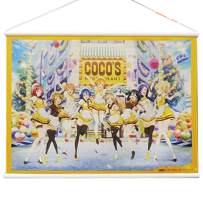 ココス × ラブライブ! キャンペーン A2 タペストリー