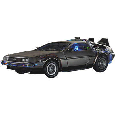 DeAgostini デアゴスティーニ 週刊 バック・トゥ・ザ・フューチャー 1/8 デロリアン 完成品