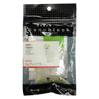 東京おもちゃショー2011 ナノブロック アルパカ クリアバージョン / nanoblock