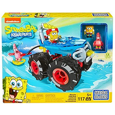 メガブロック スポンジ・ボブ モンスターラリーボート