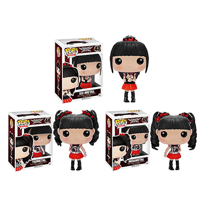 FUNKO POP! Rock BABYMETAL 全3種 SU-METAL YUIMETAL MOAMETAL