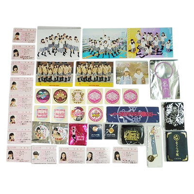大量 さくら学院 ステッカー 絆ブレスレット 生徒手帳 他